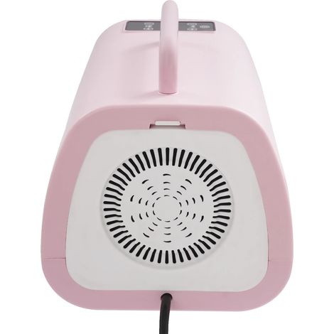 Secador de perros, pantalla táctil LED, velocidad y temperatura ajustables, rosa. (1/2)