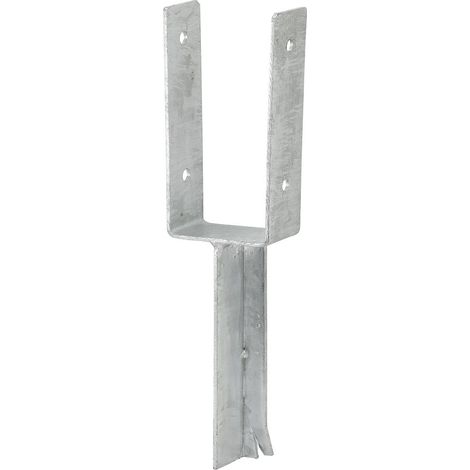 Vormann Schwere Stützenschuhe feuerverzinkt 91 x 50 x 205/405 mm Pfostenträger (1/2)