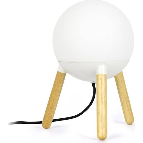 Faro MINE - Lampadaire Tripod Blanc, E27 (1/3)