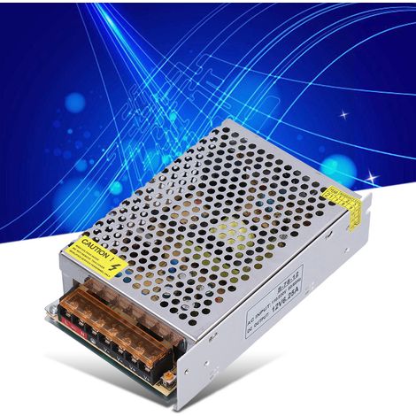 JYIO LED 110-220V auf 12V/24V 75W Netzteil für Überwachungskameras (S-75-12) (1/5)