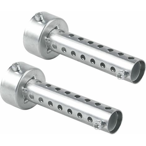 Silenciador de escape universal para motocicleta FOREHILL (2 unidades) DB Killer de 48 mm (1/4)