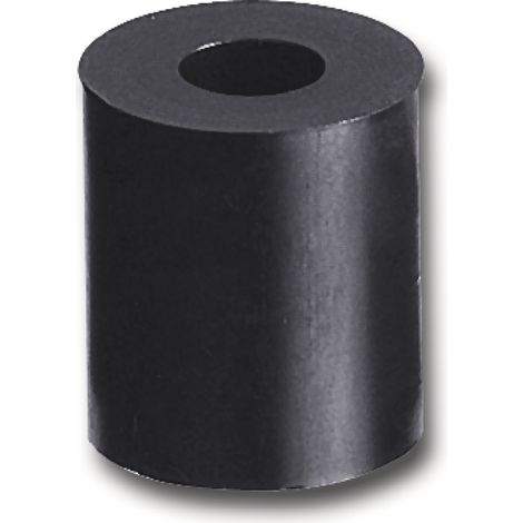 Abstandhalter, ø 20 mm, Bohr ø 10 mm, Länge 20 mm, Hart-PVC schwarz