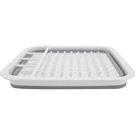 Égouttoir à vaisselle pliable et multifonctionnel pour la cuisine, les camping-cars et les voyages (1/5)