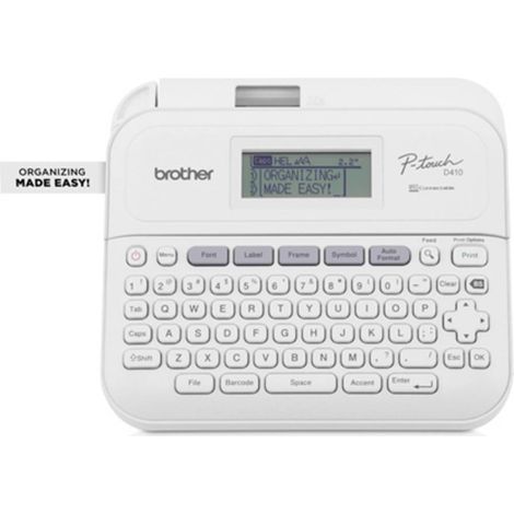 Brother PTD410RG1 Etichettatrice Adatto per nastro: TZe 3.5 mm, 6 mm, 9 mm, 12 mm, 18 mm (1/5)