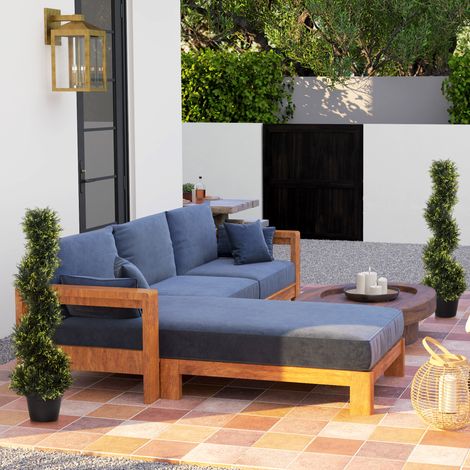 Ensemble de 2 grands cèdres artificiels, 90 cm, plantes artificielles en plastique en pot, plante spirale, aspect réaliste, pour salon, chambre, bureau, jardin, décoration moderne (1/4)