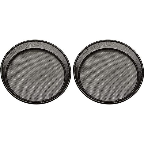 Bird Feeding Station Metal Seed Mesh Dish (Set of 2) (1/5)
