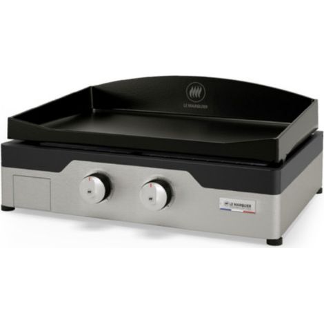 plancha a gas 5400w piastra in ghisa smaltata 60x40cm - PLSA260D - le marquier (1/3)