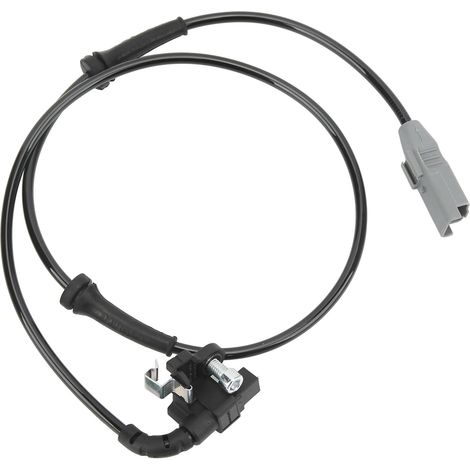 ABS-Drehzahlsensor hinten – 1 Stück – Verstärkter Gummi und Kunststoff – Präzise Erfassung für sicheres Bremsen – Kompatibel mit C4 DS4 307 308 – Schwarz (1/5)