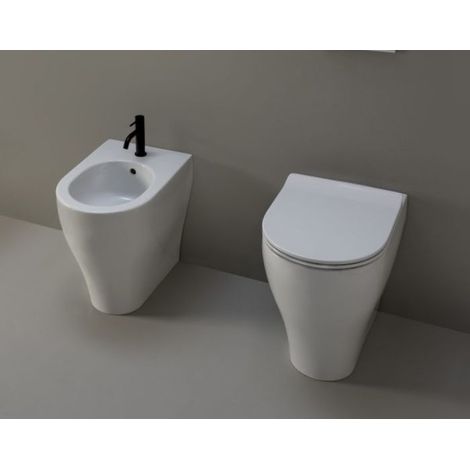 Sanitari App Terza Età  Filomuro Vortice 54x36 cm H. 48 Copriw. (1/3)