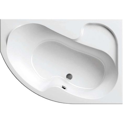 Ravak Rosa I - Vasca da bagno asimmetrica 140 R, 140x105 cm, dx, bianco CV01000000 (1/4)