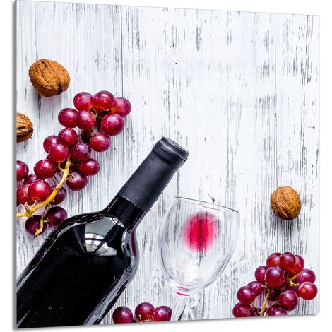 Panneau de verre POUR la cuisine 60x65 Raisin (1/5)