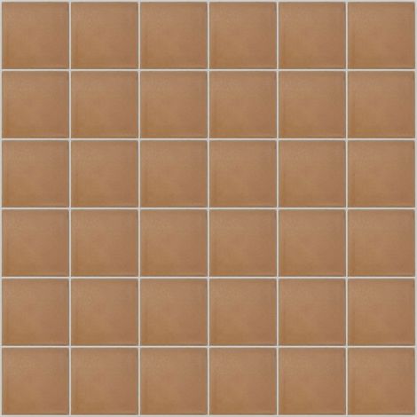 Mosaïque de grès cérame PICCOLO SILK 5x5cm (finition satinée) - Apricot orange - - 261 - Apricot orange - boîte de 0.93 m2