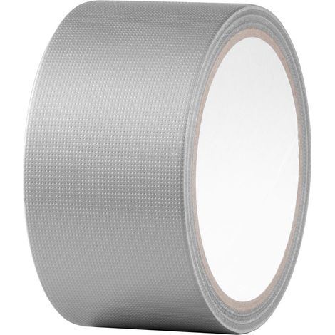 Band Strend Pro, 50 mm, L-10 m, Textilband, klebend, grau