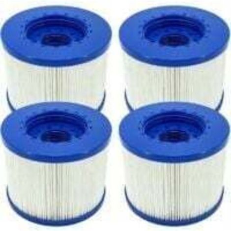 Filtre Spa Infinite a Visser, Cartouche Filtre à Vis pour Spa Gonflable Pas De Vis 60mm, Cartouche Filtre pour Spa, Compatible pour Cosy Spa, Clever Spa et de Plus 4 pièces (1/4)