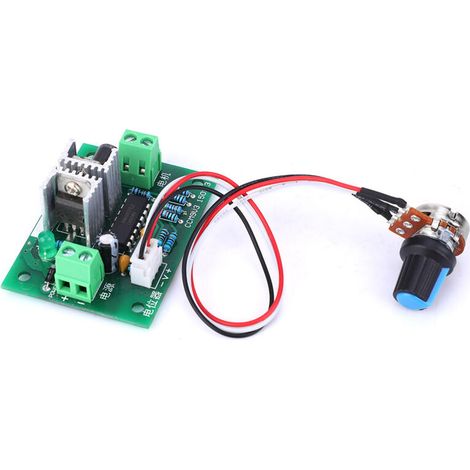 Contrôleur de Vitesse PWM 6A pour Moteur DC 12‑24V - Régulation de Vitesse Progressive