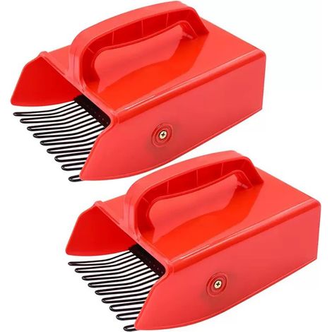 2pcCueilleur de Baies - Idéal pour Ramasser les Myrtilles et autres Baies Sauvages, pour le Jardin, sans Arêtes Vives, Manche Ergonomique (1/5)