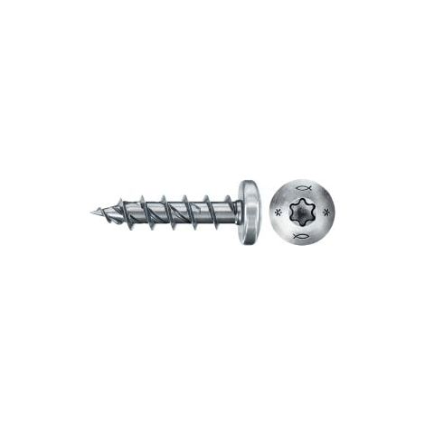fischer Spanplattenschraube PowerFast FPF II PTF 5,0 x 20 BC 12 Panhead Innenstern TX Vollgew. - 578016 (1/4)
