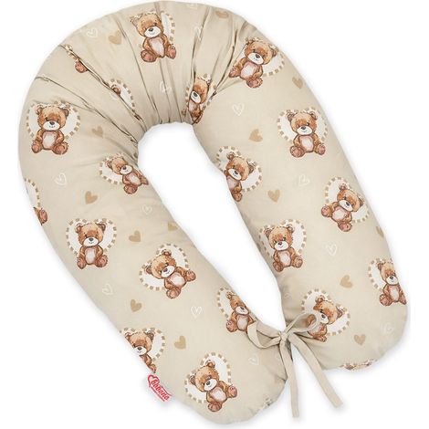 Fodera in cotone per cuscino per gravidanza lunga - Misiove love (1/4)