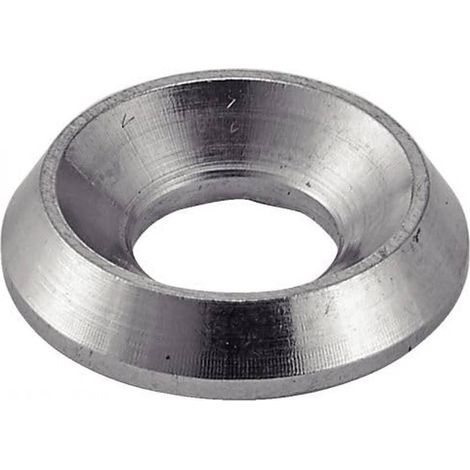 100 Rondelles Cuvettes Décolletées 8 mm - NFE 27619 - Inox A2 - D-Work (1/5)