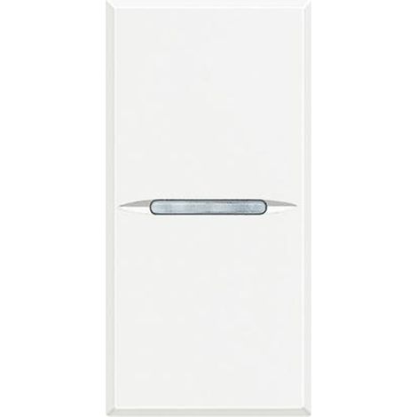 Pulsante Assiale 1P No 10 A 250Vac Bianco Axo (Bticino Cod. Hd4005N)