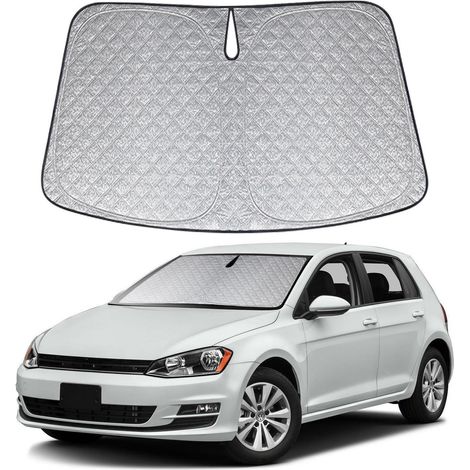 Sonnenschutz Frontscheibe für VW Golf 7 (2015-2021), Verdickt, UV-Schutz, Faltbar (1/5)