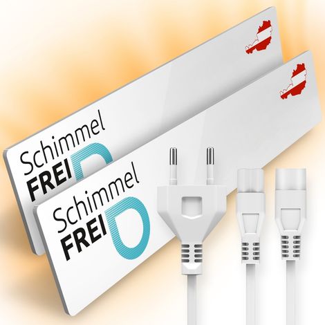 Déshumidificateur mural/anti-moisissures Schimmel-DRY DH-WHI-SDRY-SET blanc Q254093