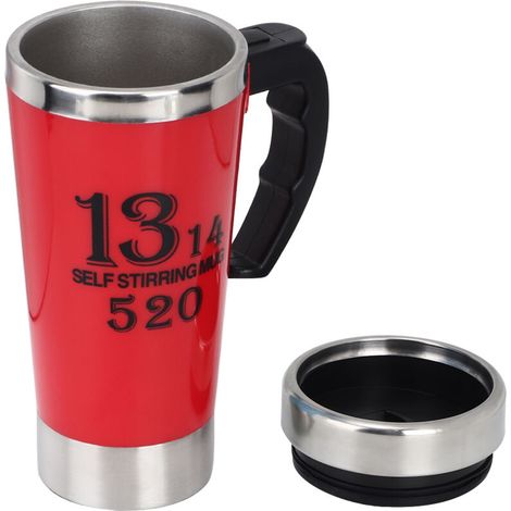 Mousseur à lait électrique 500ml, mélangeur automatique pour cappuccino et latte, rouge vif