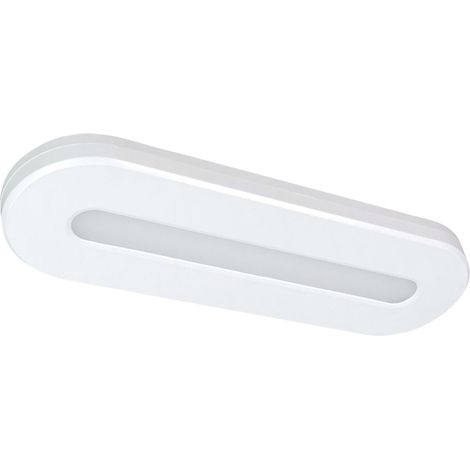 Réglette LED Blanc 15cm 0.8W, 80 lumens, 4000K, batterie recheargable, inter. On/Off/auto, fixation à coller - Tibelec (1/5)