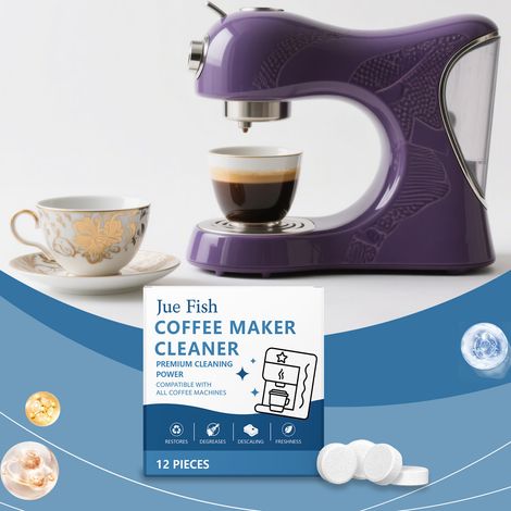 Reinigungstücher für Kaffeemaschinen – 12 Stück für die tägliche Haushaltsreinigung und -pflege von Kaffeemaschinen zur Entfernung von Fremdkörpern und Schmutz -- BIEMMEDUE (1/5)