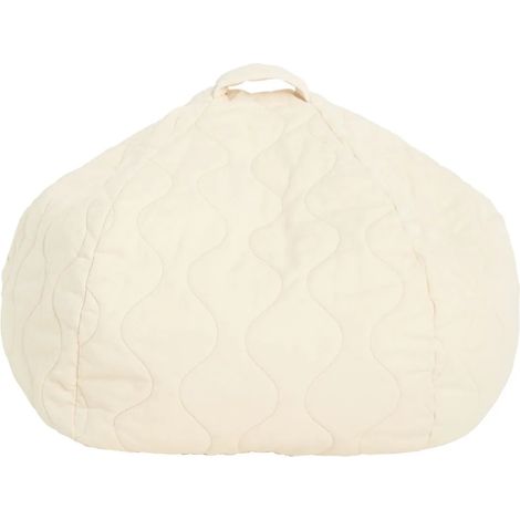 Nobodinoz LANDSCAPE Sitzsack - Runder, 65 x 40 cm, Farbe: NATURAL (1/2)