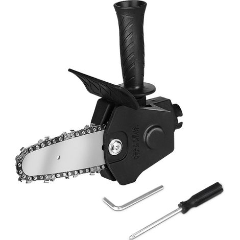 Broca modificada de 10 cm para motosierra eléctrica - Kit de herramientas y accesorios para motosierra eléctrica para trabajos prácticos de carpintería. (1/5)