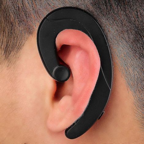 Casque audio à conduction osseuse pour appareils auditifs, casque stéréo haute fidélité Bluetooth 4.1 (1/5)