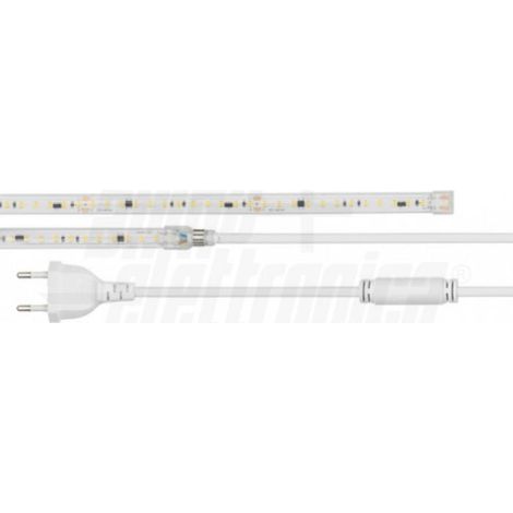 Striscia led 230vac 5m alpha elettronica jo37215205nw (1/2)