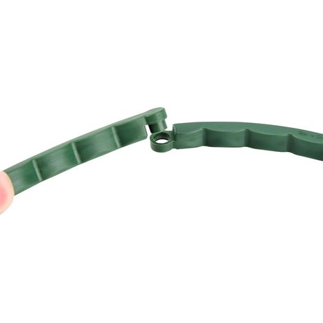 Tuteur pour plantes, demi-rond, anneau de support, support pour fleurs de jardin, tuteurs pour plantes d'intérieur (1/5)