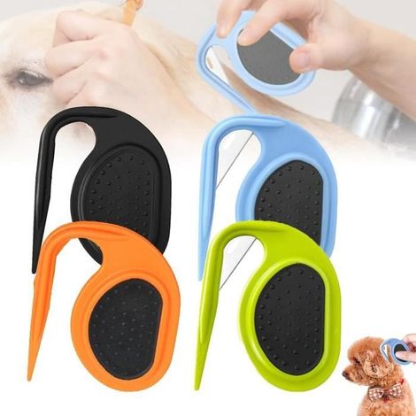Peigne à nœud ouvert - Non spécifié - Lot de 4 - Outil de toilettage - Démêlant - Pour chiens et chats (1/4)