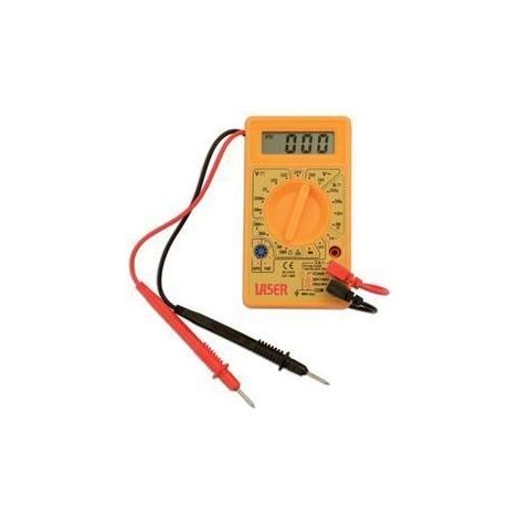 Multimètre digital - Noname - Modèle standard - 500V AC/DC - Résistance jusqu'à 2MΩ - Courant jusqu'à 10A