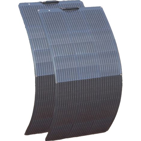 Panneau Solaire, Monocristallin, Étanche, 300w 2pcs 150w (1/2)