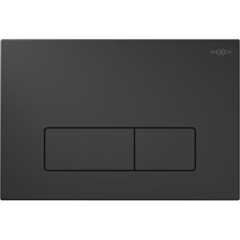 Mexen Fenix 13 pulsante di risciacquo Slim, nero opaco - 601303 (1/4)