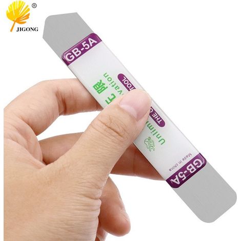Outils de démontage pour ordinateurs portables et téléphones portables, outils de levier en métal, outils d'ouverture et de retrait de coque, barres de levier en acier inoxydable et lames de démontage