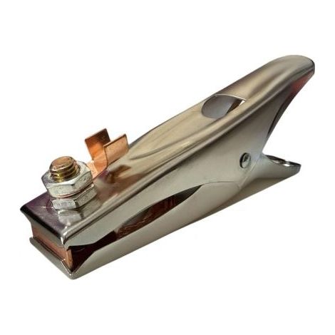Morsetto di massa per saldatura 500A bocca 80mm Pinza Per Saldatrice Art.451050
