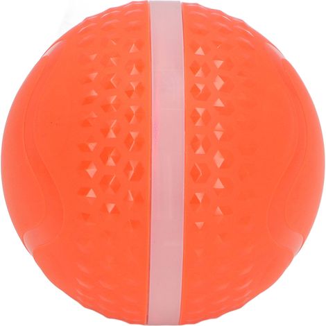 Balle interactive automatique anti-ennui pour chiens moyens et grands, étanche, orange (1/5)