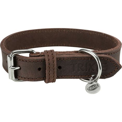 Collar para Perro Trixie Rustic Marrón oscuro S/M 34-40 cm (1/5)