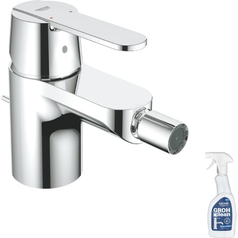 GROHE Get Mezclador de Bidé Talla S Cromo con Limpiador de grifo GrohClean (1/4)