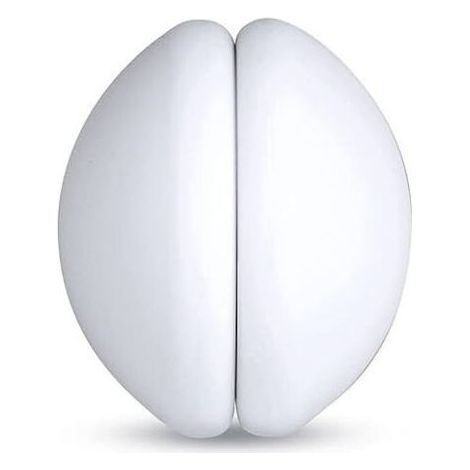 Poids magnétiques pour rideau de douche, bas alourdi avec revêtement en silicone antirouille, empêche le rideau de douche de bouger avec le vent, convient pour rideaux et nappes (blanc, 3 paires) (1/5)