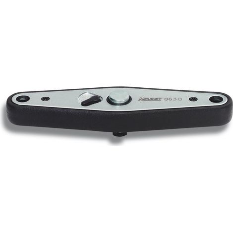Hazet 863Q Cricchetto Con Manico A T, Multicolore, Attacco Quadro, Massiccio, 6.3 mm 1/4 di Pollice (1/5)