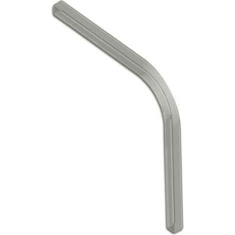 Standard Führungsbogen 90°, Kunststoff hellbraun