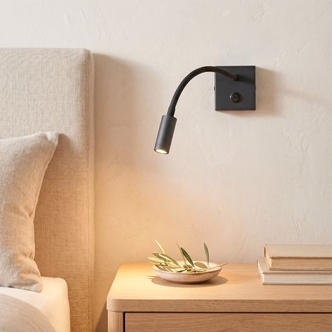 Aplique de pared flexible para lectura "Vega" 3W (1/4)