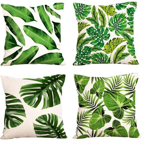 Waterproof cushion cover 45 x 45 cm – Durable linen fabric – Invisible zipper – Professional waterproof coating (1/5)