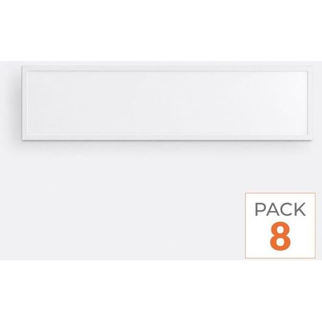 Pack de 8 - Panneau LED Backlit CCT 120x30 36W 105lm/W - 3000K/4000K/6000K - SILAMP (1/2)