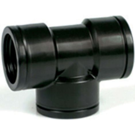 RACCORDO NYLON TEE A 90 FEMMINA 3/4 - 25 PZ